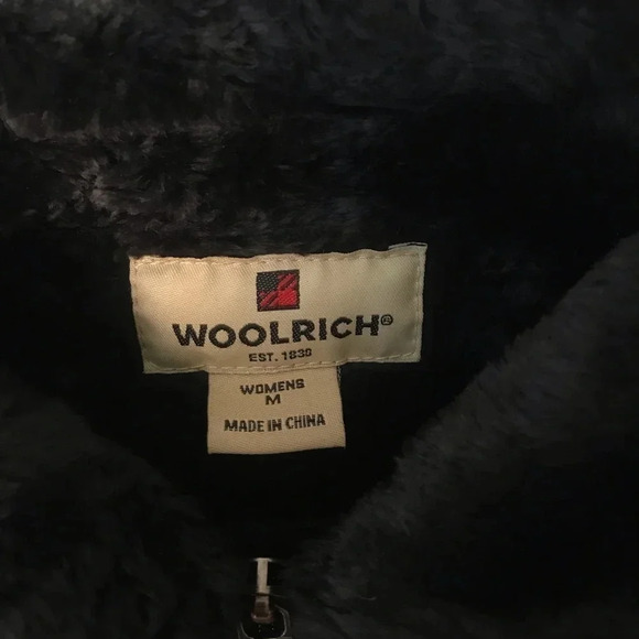 Woolrich Buffalo plaid zip up vest‎ red black medium - Picture 8 of 10